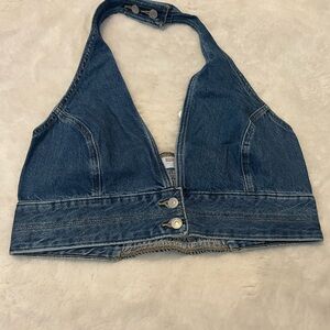Levi’s Denim Halter Top